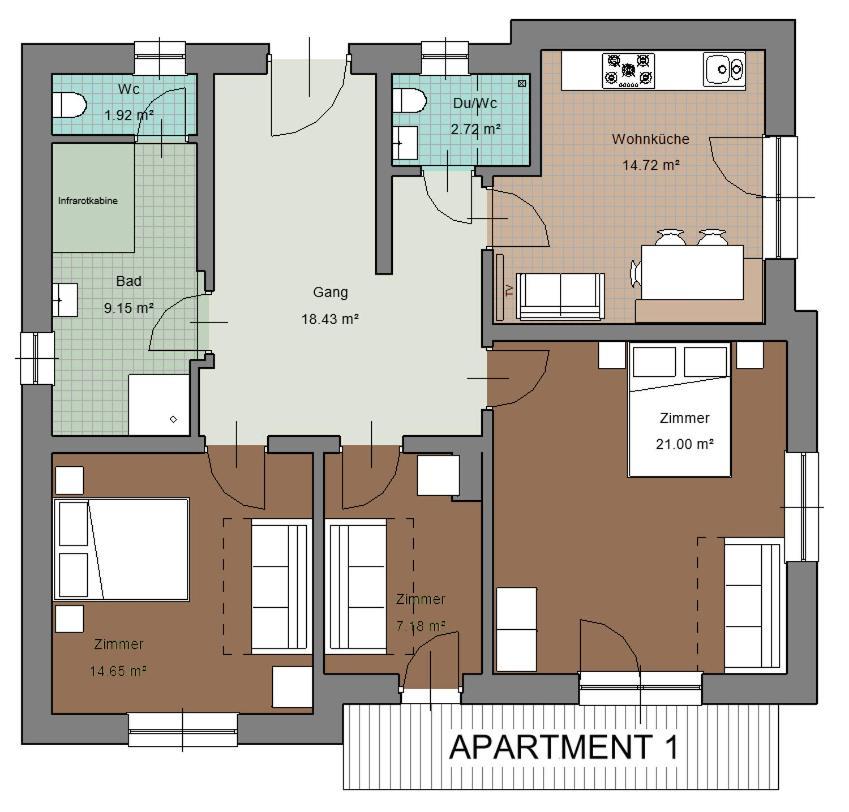 Apartments Renata Gries 201 See Dış mekan fotoğraf